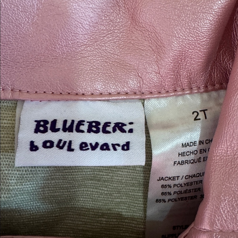 Blueberi Boulevard Pink Jacket - Picture 2 of 7